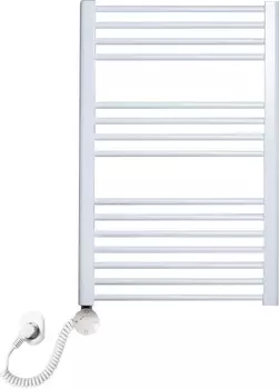 Полотенцесушитель электрический Luxrad Regular 063810 76x50 L, белый, терморегулятор selmo smart /063810