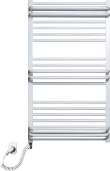 Полотенцесушитель электрический Luxrad Regular G Plus 064130 92х53 L, белый, терморегулятор selmo pad /064130