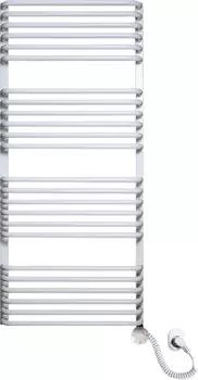 Полотенцесушитель электрический Luxrad Salto Invest 063761 120х53 R, белый, терморегулятор selmo smart /063761