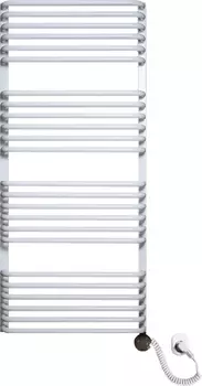 Полотенцесушитель электрический Luxrad Salto Invest 063763 120х53 R, белый, терморегулятор selmo smart /063763