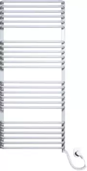 Полотенцесушитель электрический Luxrad Salto Invest 063767 120х53 R, белый, терморегулятор selmo pad /063767