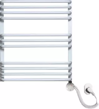 Полотенцесушитель электрический Luxrad Salto Max 063473 60х53 R, белый, терморегулятор selmo smart /063473