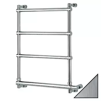 Полотенцесушитель электрический Margaroli Sole 542-4 шлифованный хром 5424704BNNB