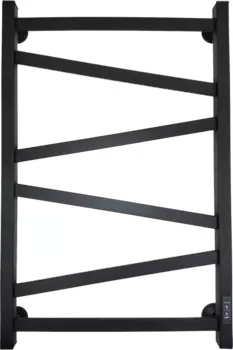 Полотенцесушитель электрический Маргроид Зигзаг 80x50 R черный матовый Зигзаг-8050-1081-9005R