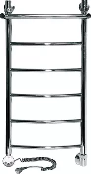 Полотенцесушитель электрический Ника Arc ЛД ВП 80/40-6 с полкой, L ЛД ВП 80/40-6 Э лев