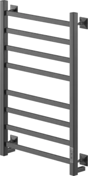 Полотенцесушитель электрический Ника Step 1 80/50, матовый черный RAL9005 STEP-1 80/50 черн мат U