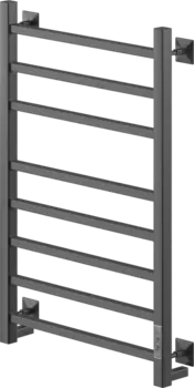 Полотенцесушитель электрический Ника Step 2 80/40, матовый черный RAL9005 STEP-2 80/40 черн мат U