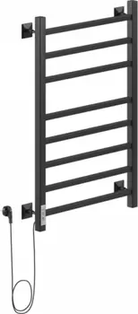 Полотенцесушитель электрический Ника Step-2 80/40 черный матовый, L STEP-2 80/40 черн мат лев