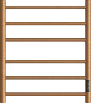 Полотенцесушитель электрический Point Аврора PN10856BR 50х60, бронзовый