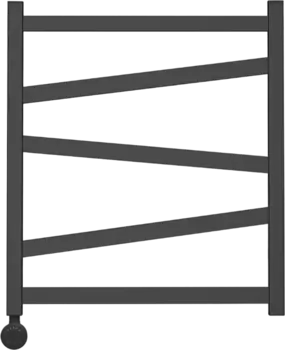 Полотенцесушитель электрический Point Феникс П5 PN15156BE 50х60, черный