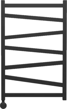 Полотенцесушитель электрический Point Феникс П7 PN15158BE 50х80, черный