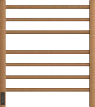 Полотенцесушитель электрический Point Веста PN70756BR 50х60, бронзовый