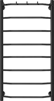 Полотенцесушитель электрический Secado Агата 1 К 100x50, черный, R Агата 1 К 100/50, электрический R, ЧЕРНЫЙ МАТОВЫЙ