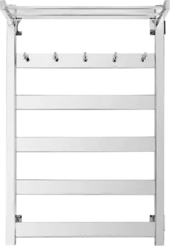 Полотенцесушитель электрический Secado Комано 1 КСП 80х50, хром, L 4603759400822