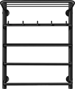 Полотенцесушитель электрический Secado Мерида 1 КСП 60x50, черный, L Мерида 1 КСП 60/50, электрический L, ЧЕРНЫЙ МАТОВЫЙ