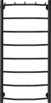Полотенцесушитель электрический Secado Милан 1 К 100x50, черный, R Милан 1 К 100/50, электрический R, ЧЕРНЫЙ МАТОВЫЙ
