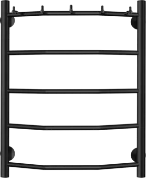 Полотенцесушитель электрический Secado Милан 1 К 60x50, черный, L Милан 1 К 60/50, электрический L, ЧЕРНЫЙ МАТОВЫЙ