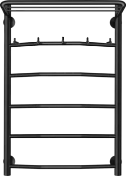 Полотенцесушитель электрический Secado Милан 1 КСП 80x50, черный, L Милан 1 КСП 80/50, электрический L, ЧЕРНЫЙ МАТОВЫЙ