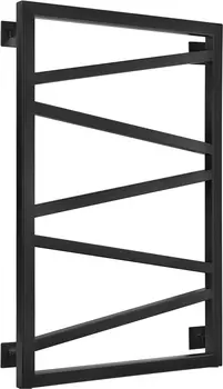 Полотенцесушитель электрический Secado Мирано 80х50, черный матовый, L Мирано (30-25) 80/50, черный матовый, эл L