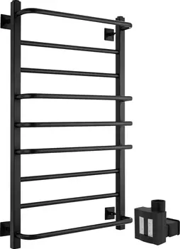 Полотенцесушитель электрический Secado Модена 2 100х50, ТЭН квадратный скрытый, черный матовый, R Модена 2 (30-18) 100/50, черный матовый, сп, P