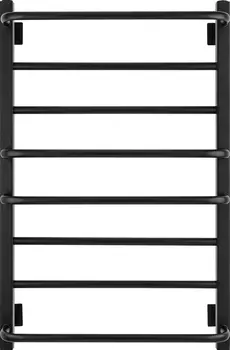 Полотенцесушитель электрический Secado Модена 2 80х50, черный матовый, R Модена 2 (30-18) 80/50, черный матовый, эл P