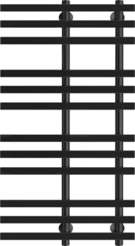 Полотенцесушитель электрический Secado Понтида 3 100x50, черный, R Понтида 3 100/20/50, электрический R, ЧЕРНЫЙ МАТОВЫЙ