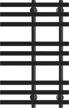 Полотенцесушитель электрический Secado Понтида 3 80x50, черный, L Понтида 3 80/20/50, электрический L, ЧЕРНЫЙ МАТОВЫЙ