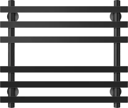Полотенцесушитель электрический Secado Понтида Плюс 60x60, черный, L Понтида + 60/50/60, электрический L, ЧЕРНЫЙ МАТОВЫЙ