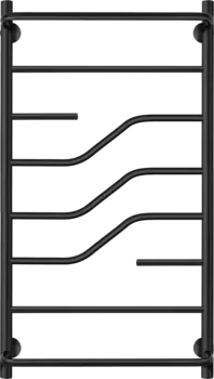 Полотенцесушитель электрический Secado Риволи СП 100x50, черный, L Риволи СП 100/50, электрический L, ЧЕРНЫЙ МАТОВЫЙ