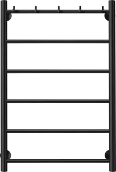 Полотенцесушитель электрический Secado Триада 1 К 80x50, черный, R Триада 1 К 80/50, электрический R, ЧЕРНЫЙ МАТОВЫЙ