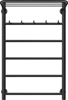 Полотенцесушитель электрический Secado Триада 1 КСП 80x50, черный, L Триада 1 КСП 80/50, электрический L, ЧЕРНЫЙ МАТОВЫЙ