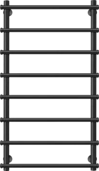 Полотенцесушитель электрический Secado Турин 100x60, черный, R Турин 1 100/50/60, электрический R, ЧЕРНЫЙ МАТОВЫЙ