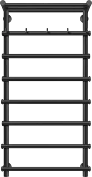 Полотенцесушитель электрический Secado Турин 1 КСП 100x60, черный, R Турин 1 КСП 100/50/60, электрический R, ЧЕРНЫЙ МАТОВЫЙ