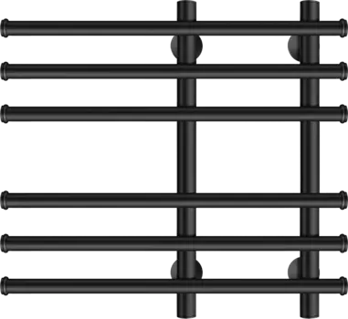 Полотенцесушитель электрический Secado Турин 3 60x50, черный, R Турин 3 60/20/50, электрический R, ЧЕРНЫЙ МАТОВЫЙ