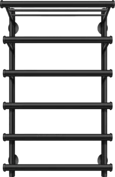 Полотенцесушитель электрический Secado Турин 6 80x60, черный, R Турин 6 80/50/60, электрический R, ЧЕРНЫЙ МАТОВЫЙ