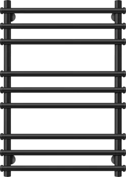 Полотенцесушитель электрический Secado Турин Плюс 80x60, черный, R Турин + 80/50/60, электрический L, ЧЕРНЫЙ МАТОВЫЙ