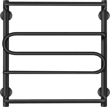 Полотенцесушитель электрический Secado Валенсия 2 60x50, черный, R Валенсия 2 60/50, электрический R, ЧЕРНЫЙ МАТОВЫЙ