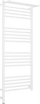 Полотенцесушитель электрический Сунержа Богема 3.0 120х50 с полкой, белый, L 30-5806-1250