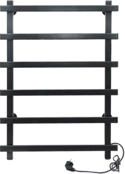 Полотенцесушитель электрический Tera Линия 50х80 черный ПСН-30-03ч