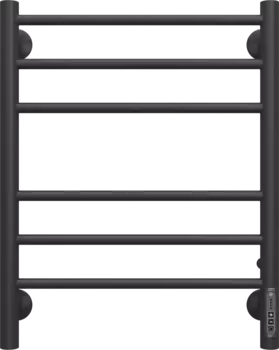 Полотенцесушитель электрический Terminus Аврора П6 450x600, черный муар 4670078542946