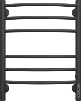 Полотенцесушитель электрический Terminus Классик П6 450x600, черный муар 4670078542984