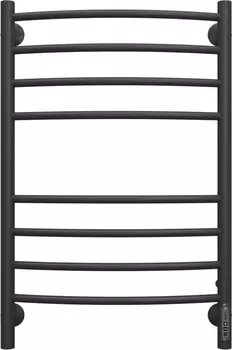 Полотенцесушитель электрический Terminus Классик П8 500x800, матовый чёрный 4670078527608