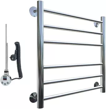 Полотенцесушитель электрический Тругор Аспект эл ТЭН 2 ЛЦ6 60x40 Аспект2/элТЭН6040