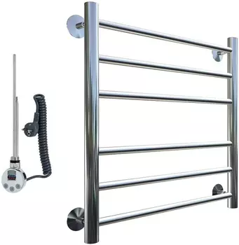 Полотенцесушитель электрический Тругор Аспект эл ТЭН 2 ЛЦ6 60x50 Аспект2/элТЭН6050