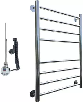 Полотенцесушитель электрический Тругор Аспект эл ТЭН 2 ЛЦ6 80x40 Аспект2/элТЭН8040