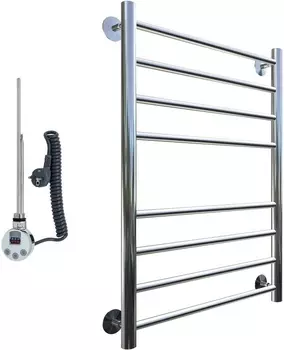 Полотенцесушитель электрический Тругор Аспект эл ТЭН 2 ЛЦ6 80x60 Аспект2/элТЭН8060