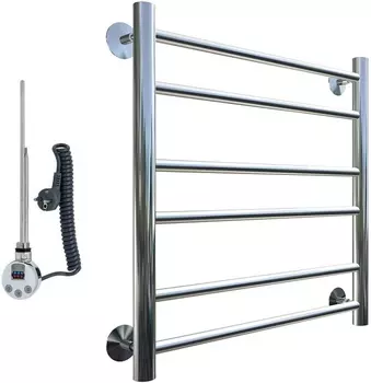 Полотенцесушитель электрический Тругор Аспект эл ТЭН 3 ЛЦ6 60x40 Аспект3/элТЭН6040