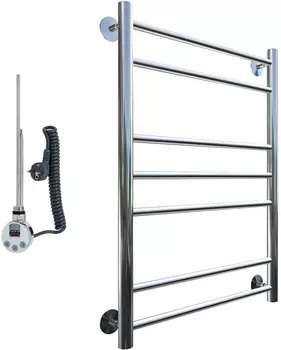 Полотенцесушитель электрический Тругор Аспект эл ТЭН 3 ЛЦ6 80x40 Аспект3/элТЭН8040