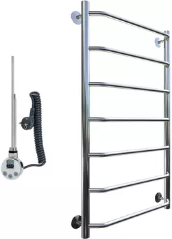 Полотенцесушитель электрический Тругор Браво эл ТЭН 1 ЛЦ4 100x50 Браво1/элТЭН10050