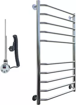 Полотенцесушитель электрический Тругор Браво эл ТЭН 2 ЛЦ4 100x50 Браво2/элТЭН10050